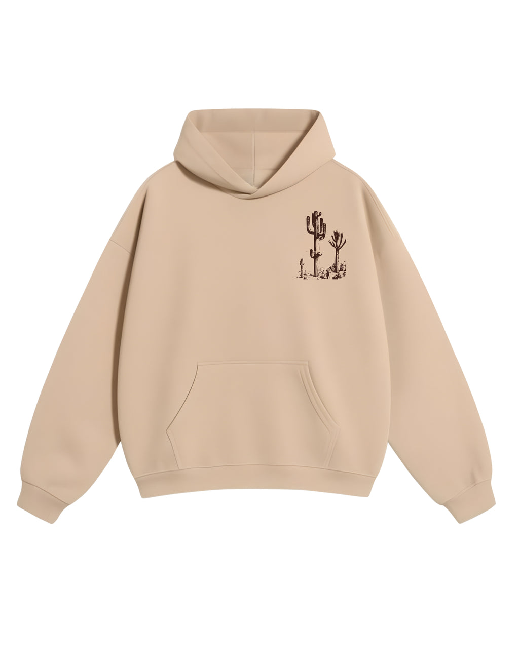 'DRAVONN' BEIGE -HOODIE