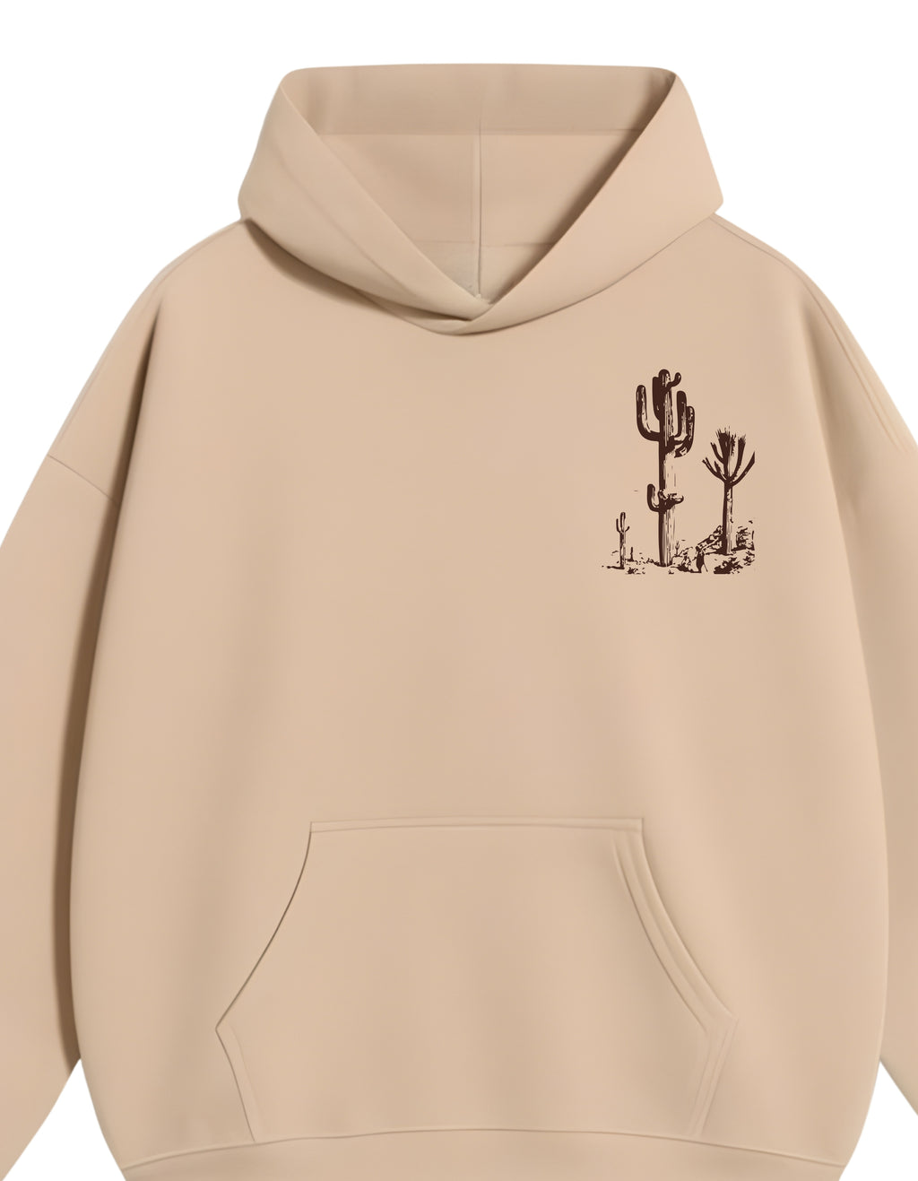 'DRAVONN' BEIGE -HOODIE
